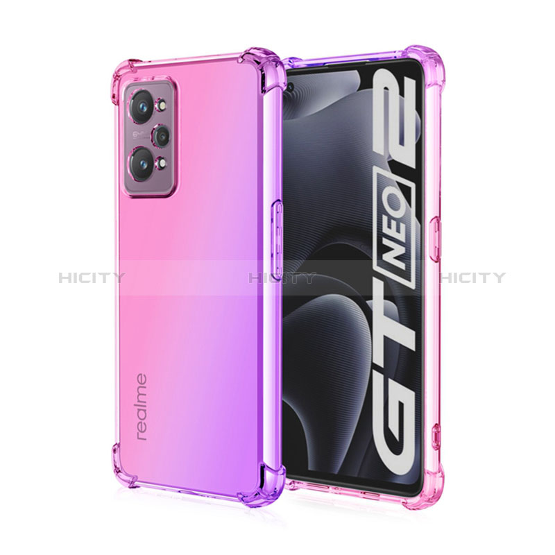 Coque Ultra Fine Transparente Souple Housse Etui Degrade pour Realme GT Neo2 5G Plus