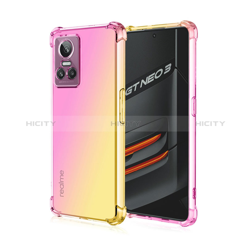 Coque Ultra Fine Transparente Souple Housse Etui Degrade pour Realme GT Neo3 5G Plus