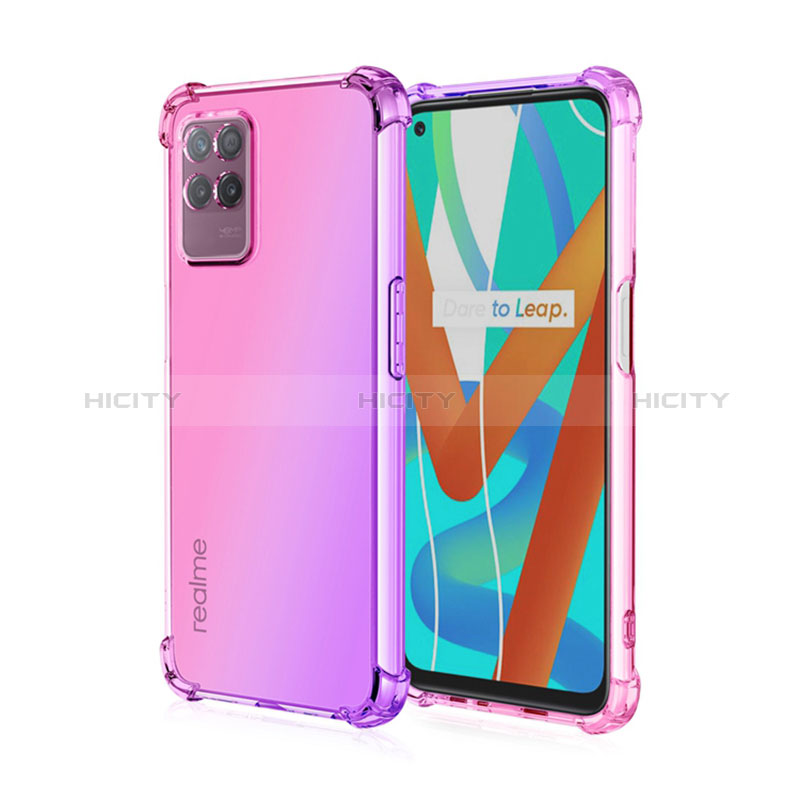 Coque Ultra Fine Transparente Souple Housse Etui Degrade pour Realme Narzo 50 4G Plus