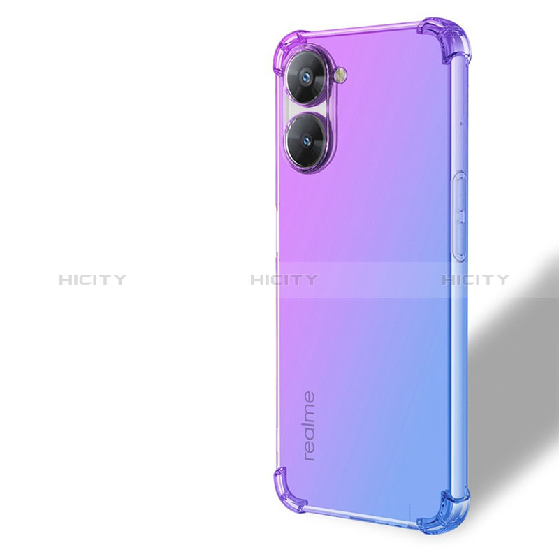 Coque Ultra Fine Transparente Souple Housse Etui Degrade pour Realme Q5x 5G Plus