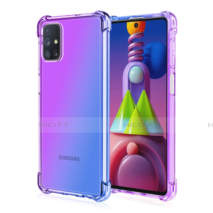 Coque Ultra Fine Transparente Souple Housse Etui Degrade pour Samsung Galaxy M51 Plus