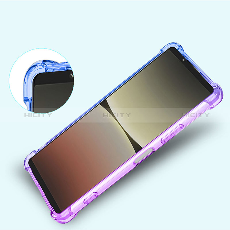 Coque Ultra Fine Transparente Souple Housse Etui Degrade pour Sony Xperia 1 III Plus