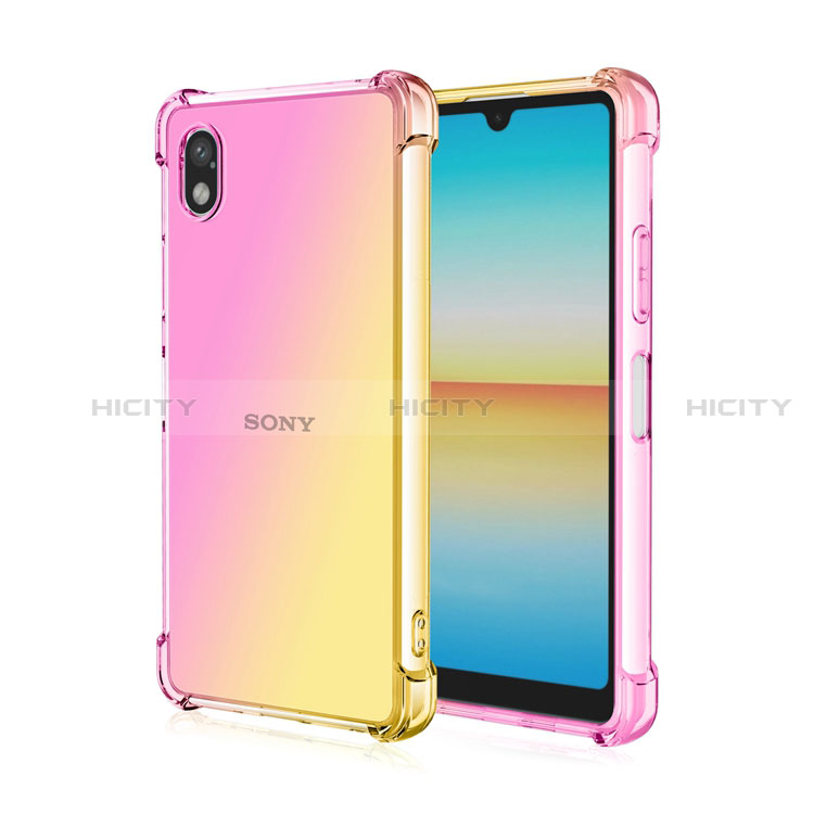 Coque Ultra Fine Transparente Souple Housse Etui Degrade pour Sony Xperia Ace III Plus