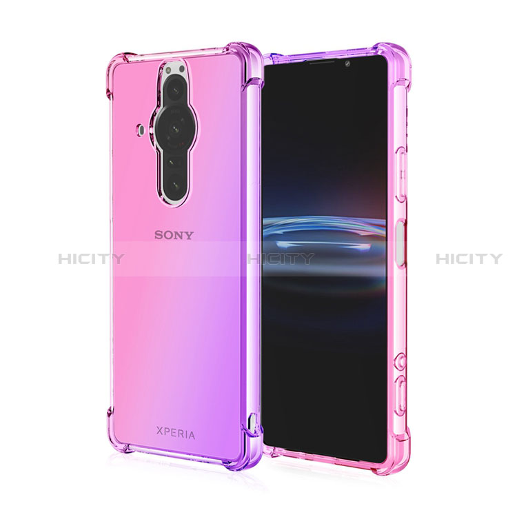 Coque Ultra Fine Transparente Souple Housse Etui Degrade pour Sony Xperia PRO-I Plus