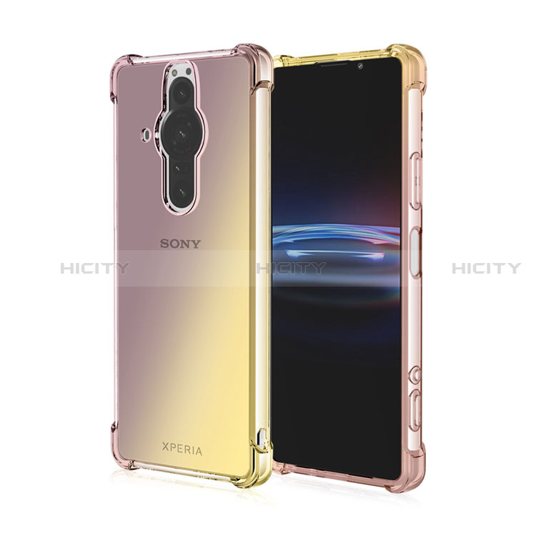 Coque Ultra Fine Transparente Souple Housse Etui Degrade pour Sony Xperia PRO-I Plus