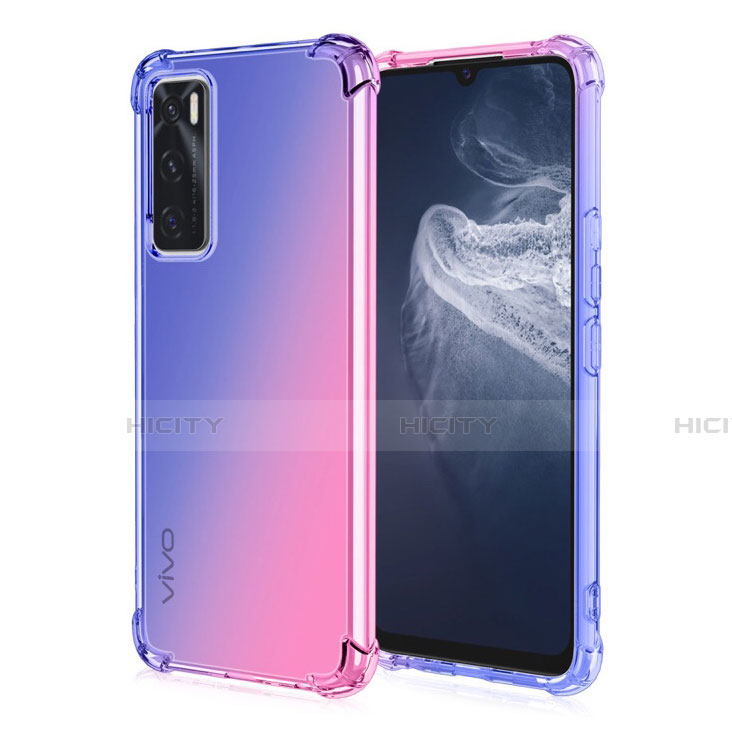 Coque Ultra Fine Transparente Souple Housse Etui Degrade pour Vivo Y70 (2020) Plus