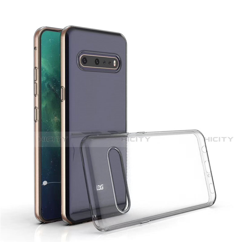 Coque Ultra Slim Silicone Souple Transparente G01 pour LG V60 ThinQ 5G Clair Plus