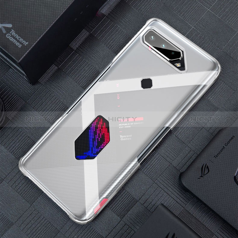 Coque Ultra Slim Silicone Souple Transparente pour Asus ROG Phone 5 ZS673KS Clair Plus