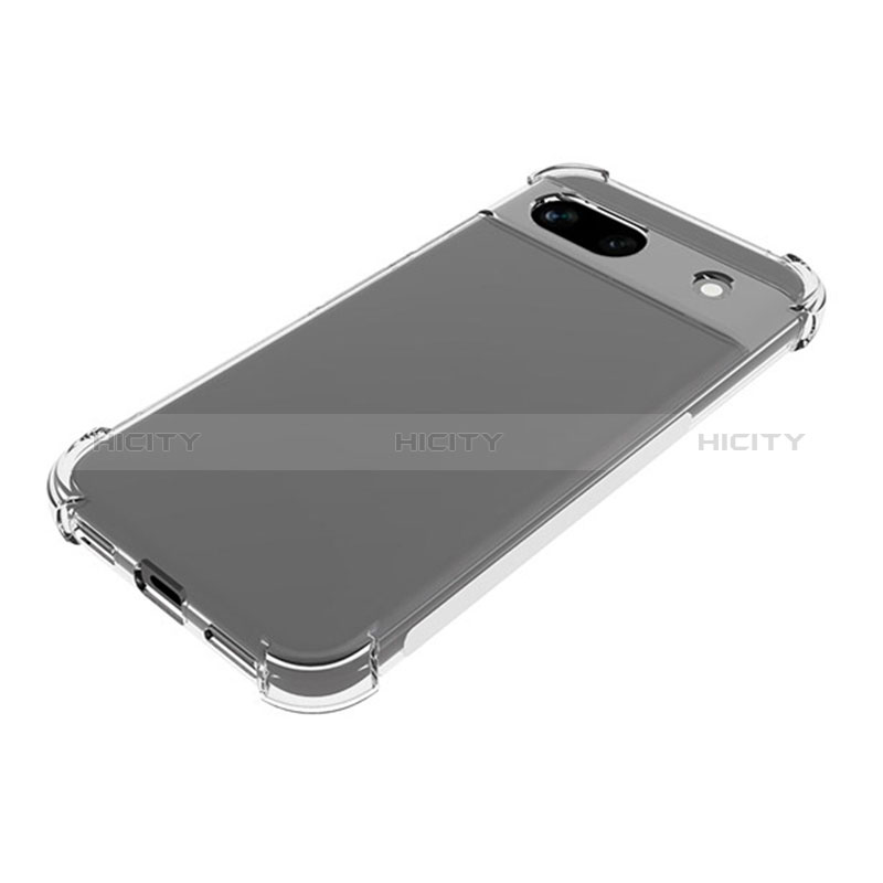 Coque Ultra Slim Silicone Souple Transparente pour Google Pixel 8a 5G Clair Plus