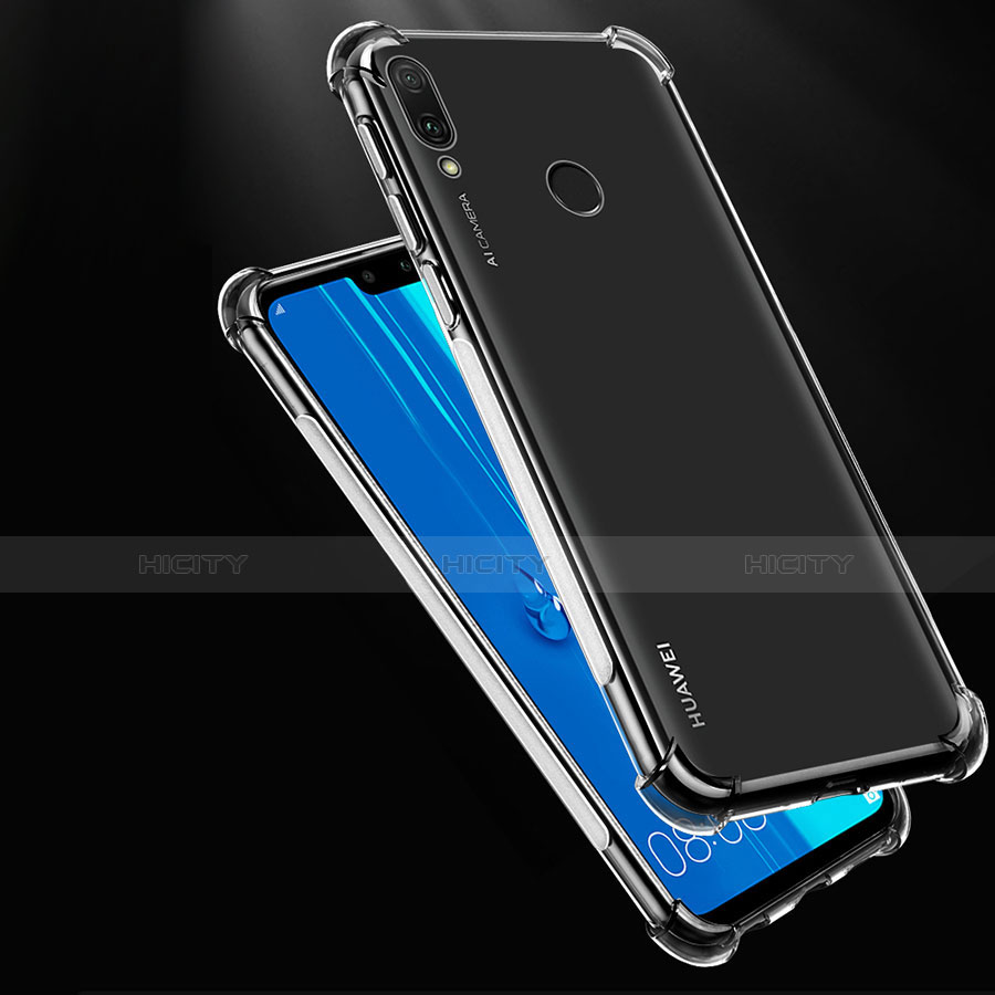 Coque Ultra Slim Silicone Souple Transparente pour Huawei Enjoy 9 Plus Clair Plus