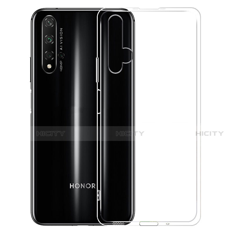 Coque Ultra Slim Silicone Souple Transparente pour Huawei Honor 20S Clair Plus