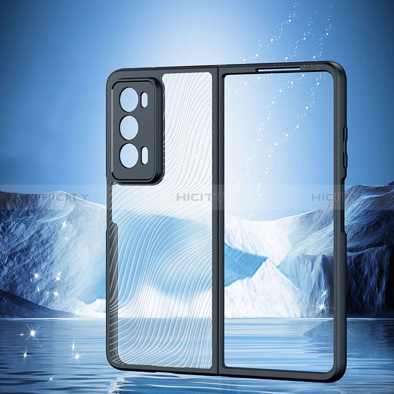 Coque Ultra Slim Silicone Souple Transparente pour Huawei Honor Magic V2 Ultimate 5G Noir Plus