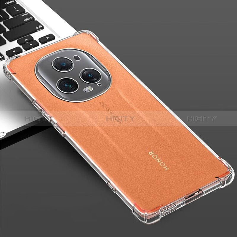 Coque Ultra Slim Silicone Souple Transparente pour Huawei Honor Magic5 Ultimate 5G Clair Plus