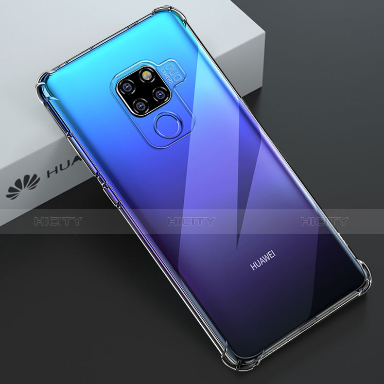 Coque Ultra Slim Silicone Souple Transparente pour Huawei Mate 20 X Clair Plus