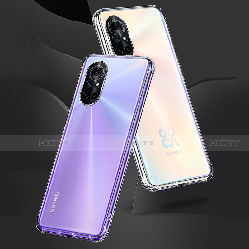 Coque Ultra Slim Silicone Souple Transparente pour Huawei Nova 8 5G Clair Plus