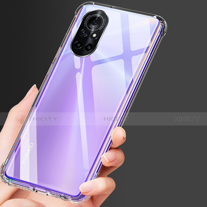 Coque Ultra Slim Silicone Souple Transparente pour Huawei Nova 8 5G Clair Plus