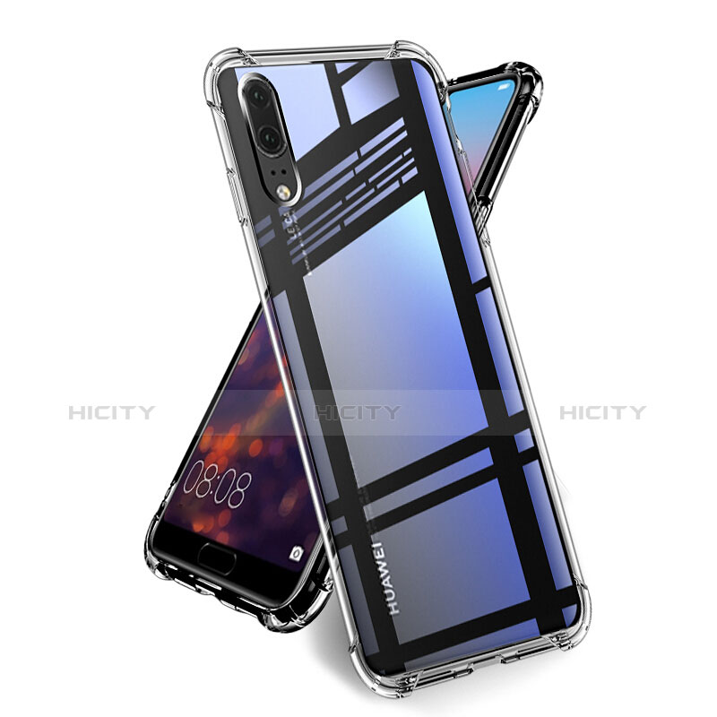 Coque Ultra Slim Silicone Souple Transparente pour Huawei P20 Clair Plus