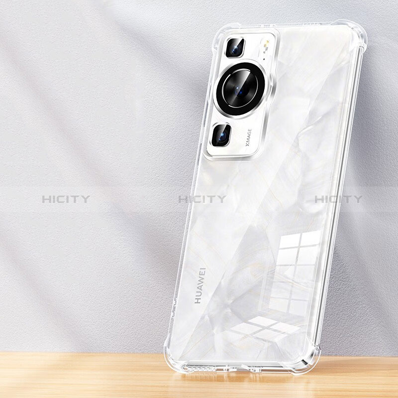 Coque Ultra Slim Silicone Souple Transparente pour Huawei P60 Pro Clair Plus