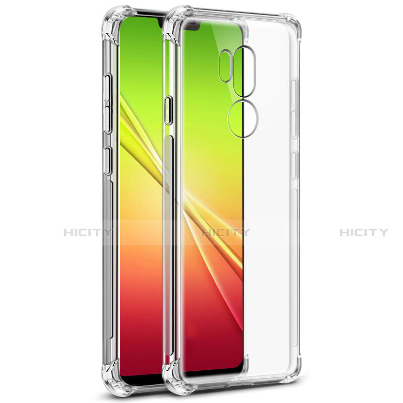 Coque Ultra Slim Silicone Souple Transparente pour LG G7 Clair Plus