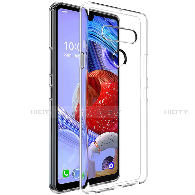 Coque Ultra Slim Silicone Souple Transparente pour LG Stylo 6 Clair Plus