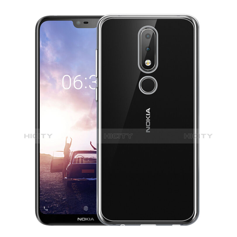 Coque Ultra Slim Silicone Souple Transparente pour Nokia X6 Clair Plus