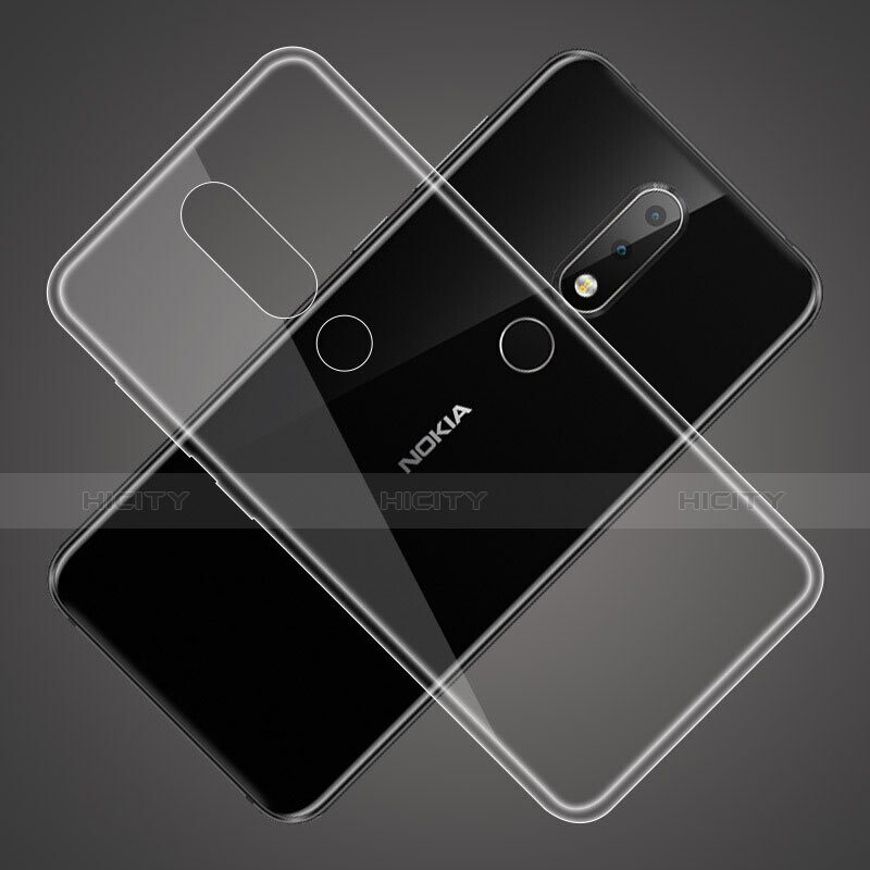 Coque Ultra Slim Silicone Souple Transparente pour Nokia X6 Clair Plus