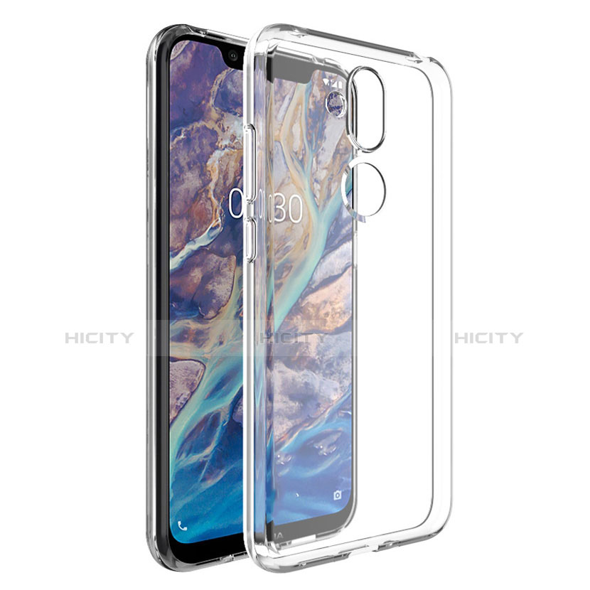 Coque Ultra Slim Silicone Souple Transparente pour Nokia X7 Clair Plus