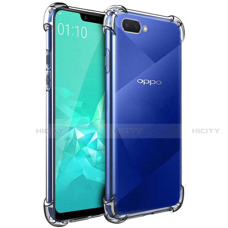 Coque Ultra Slim Silicone Souple Transparente pour Oppo A12e Clair Plus