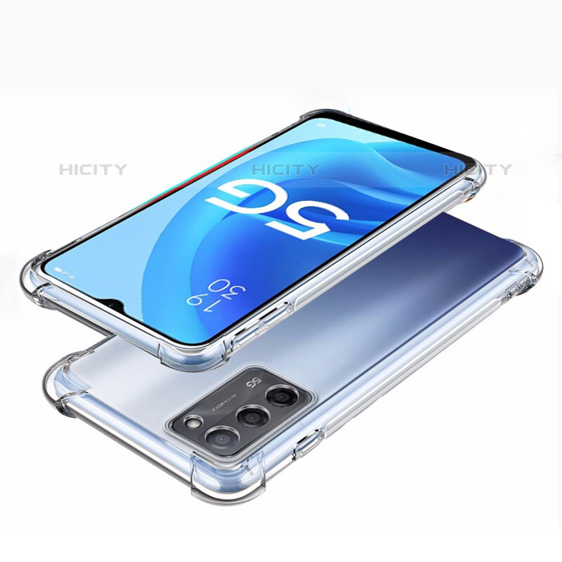 Coque Ultra Slim Silicone Souple Transparente pour Oppo A53s 5G Clair Plus