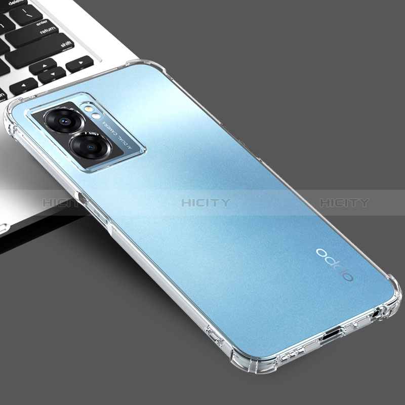 Coque Ultra Slim Silicone Souple Transparente pour Oppo A56S 5G Clair Plus