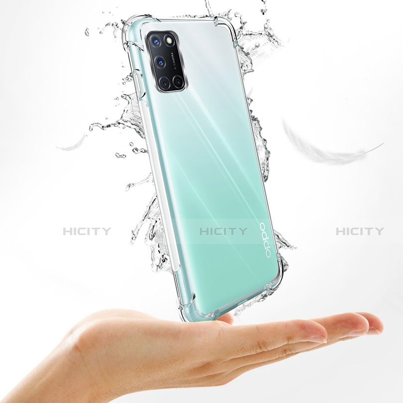 Coque Ultra Slim Silicone Souple Transparente pour Oppo A92 Clair Plus