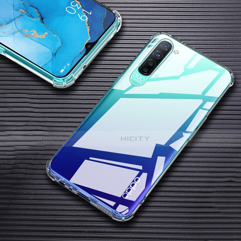 Coque Ultra Slim Silicone Souple Transparente pour Oppo F15 Clair Plus