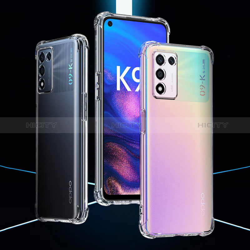 Coque Ultra Slim Silicone Souple Transparente pour Oppo K9S 5G Clair Plus