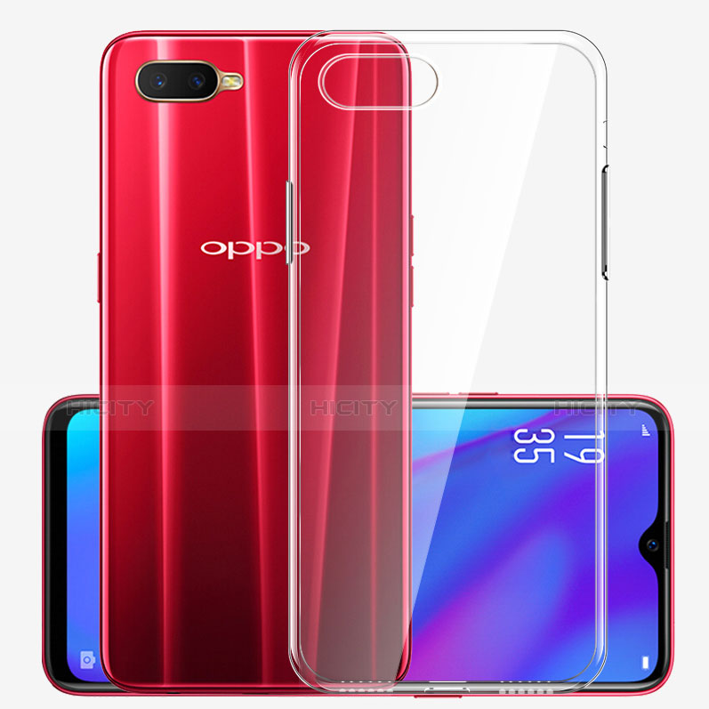 Coque Ultra Slim Silicone Souple Transparente pour Oppo R15X Clair Plus