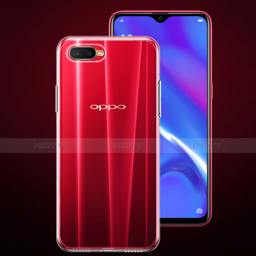 Coque Ultra Slim Silicone Souple Transparente pour Oppo R15X Clair Plus