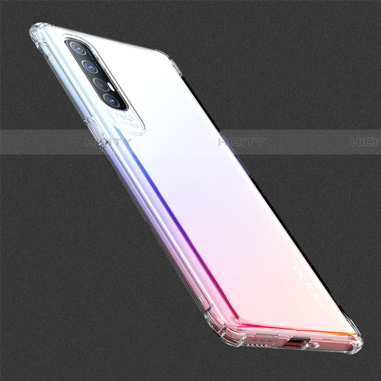 Coque Ultra Slim Silicone Souple Transparente pour Oppo Reno3 Pro Clair Plus