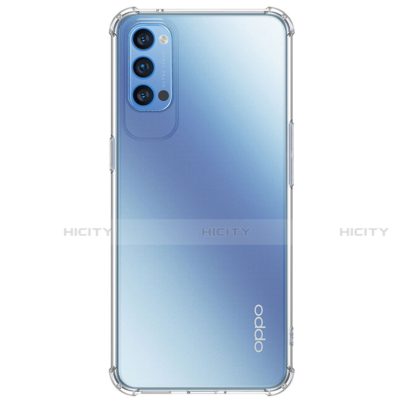 Coque Ultra Slim Silicone Souple Transparente pour Oppo Reno4 Pro 5G Clair Plus