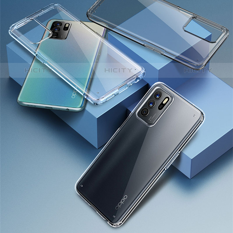 Coque Ultra Slim Silicone Souple Transparente pour Oppo Reno6 Z 5G Clair Plus