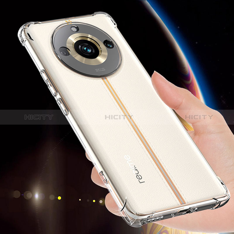 Coque Ultra Slim Silicone Souple Transparente pour Realme Narzo 60 5G Clair Plus