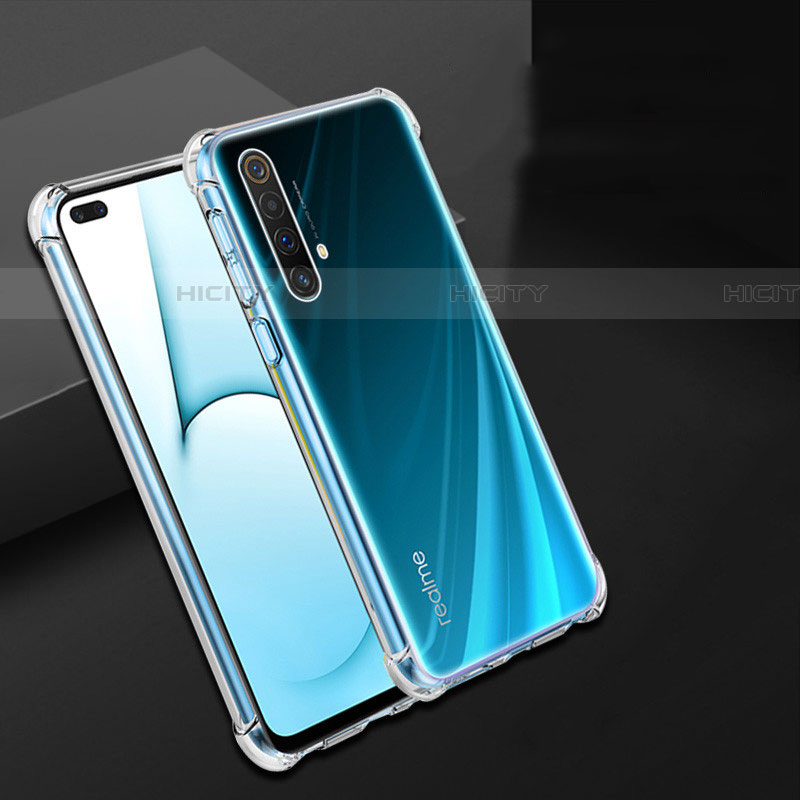 Coque Ultra Slim Silicone Souple Transparente pour Realme X50t 5G Clair Plus