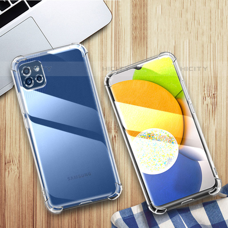 Coque Ultra Slim Silicone Souple Transparente pour Samsung Galaxy A03 Clair Plus