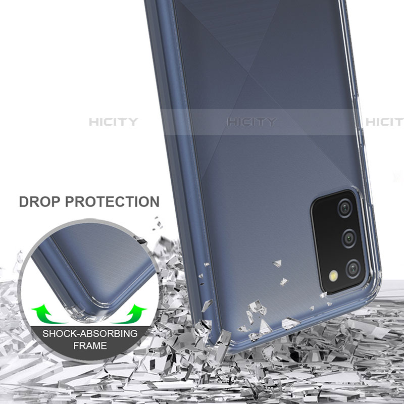 Coque Ultra Slim Silicone Souple Transparente pour Samsung Galaxy A03s Clair Plus