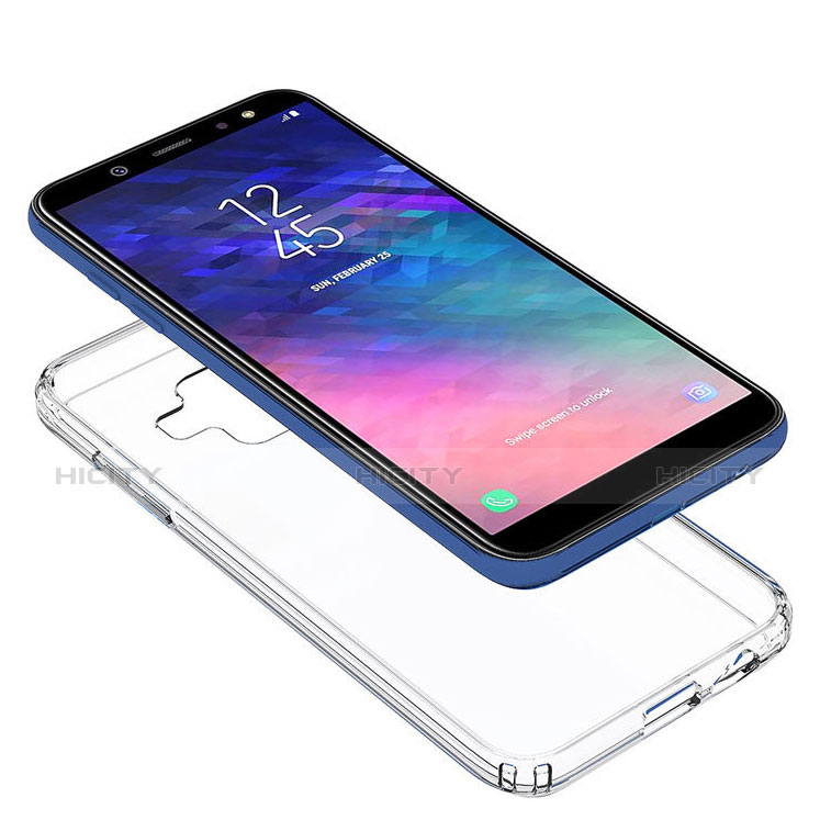 Coque Ultra Slim Silicone Souple Transparente pour Samsung Galaxy A6 (2018) Clair Plus