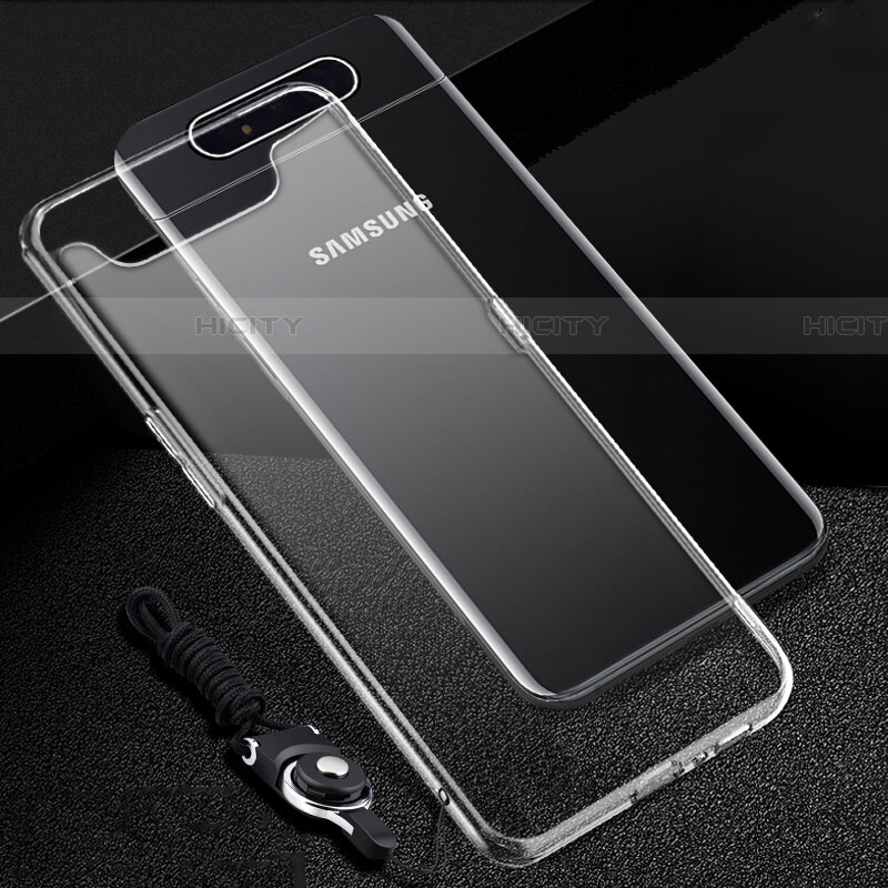 Coque Ultra Slim Silicone Souple Transparente pour Samsung Galaxy A90 4G Clair Plus