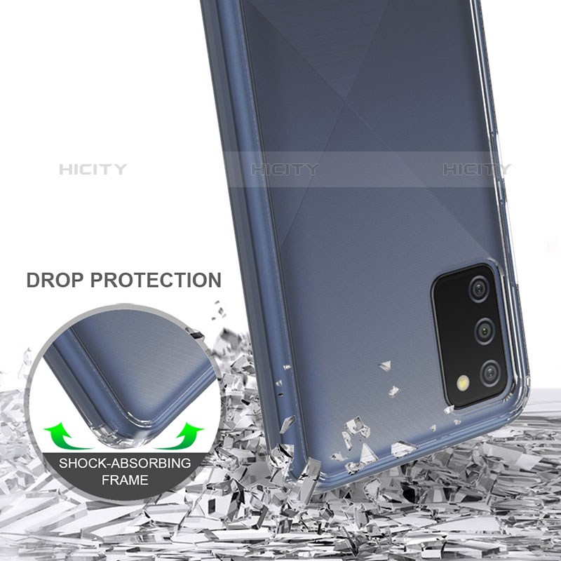 Coque Ultra Slim Silicone Souple Transparente pour Samsung Galaxy M02s Clair Plus