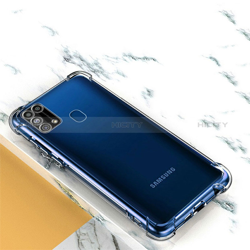 Coque Ultra Slim Silicone Souple Transparente pour Samsung Galaxy M31 Clair Plus
