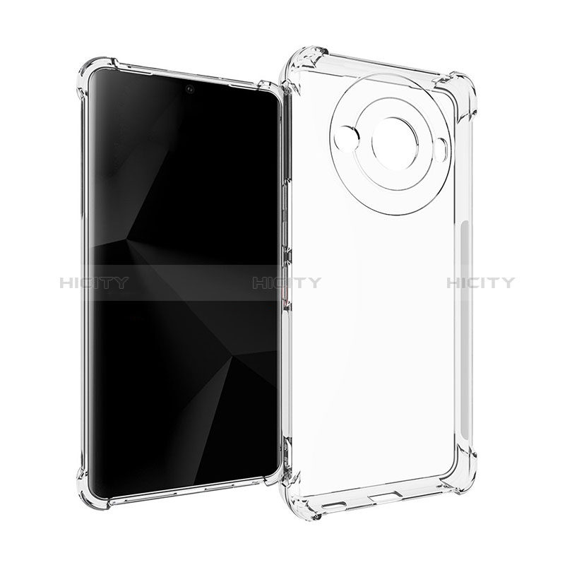 Coque Ultra Slim Silicone Souple Transparente pour Sharp Aquos R8 Pro Clair Plus