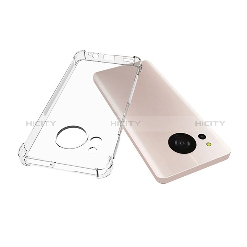 Coque Ultra Slim Silicone Souple Transparente pour Sharp Aquos Sense7 Clair Plus