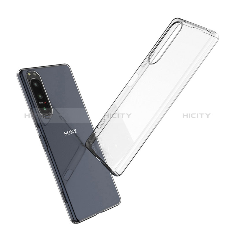 Coque Ultra Slim Silicone Souple Transparente pour Sony Xperia 1 IV SO-51C Clair Plus