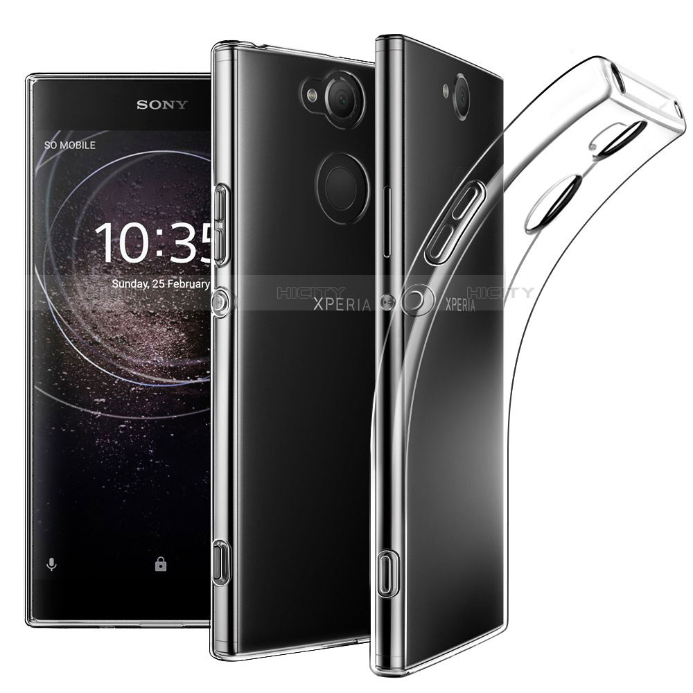 Coque Ultra Slim Silicone Souple Transparente pour Sony Xperia XA2 Plus Clair Plus